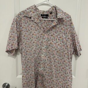 Daniel Cremieux Multicolor Floral Men's Dress Shirt